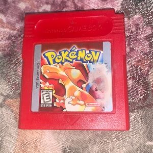 Pokemon Red Version (Game Boy, 1998)
